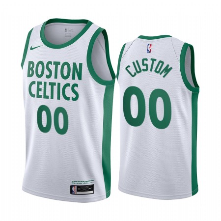 Maglia NBA Boston Celtics Personalizzate 2020-21 City Edition Swingman - Uomo